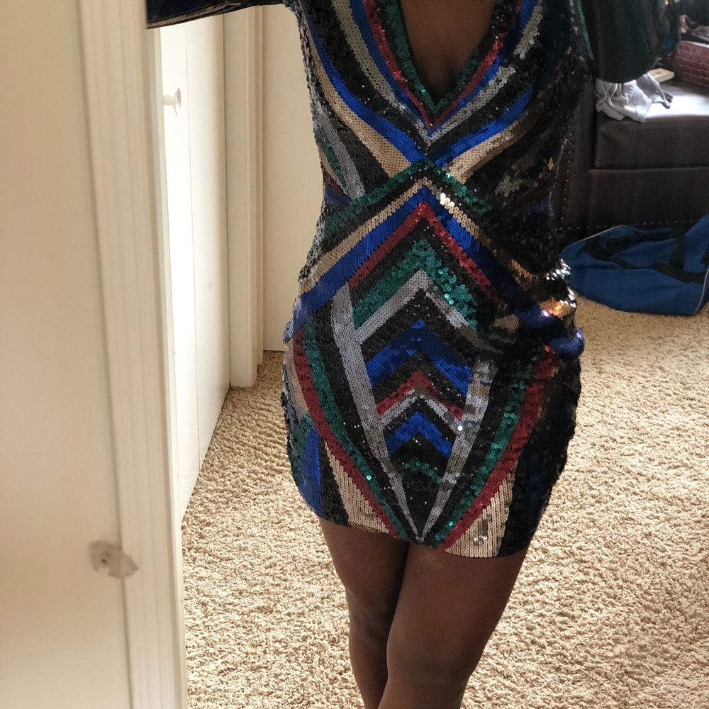 Shimmery Express Party Dress
